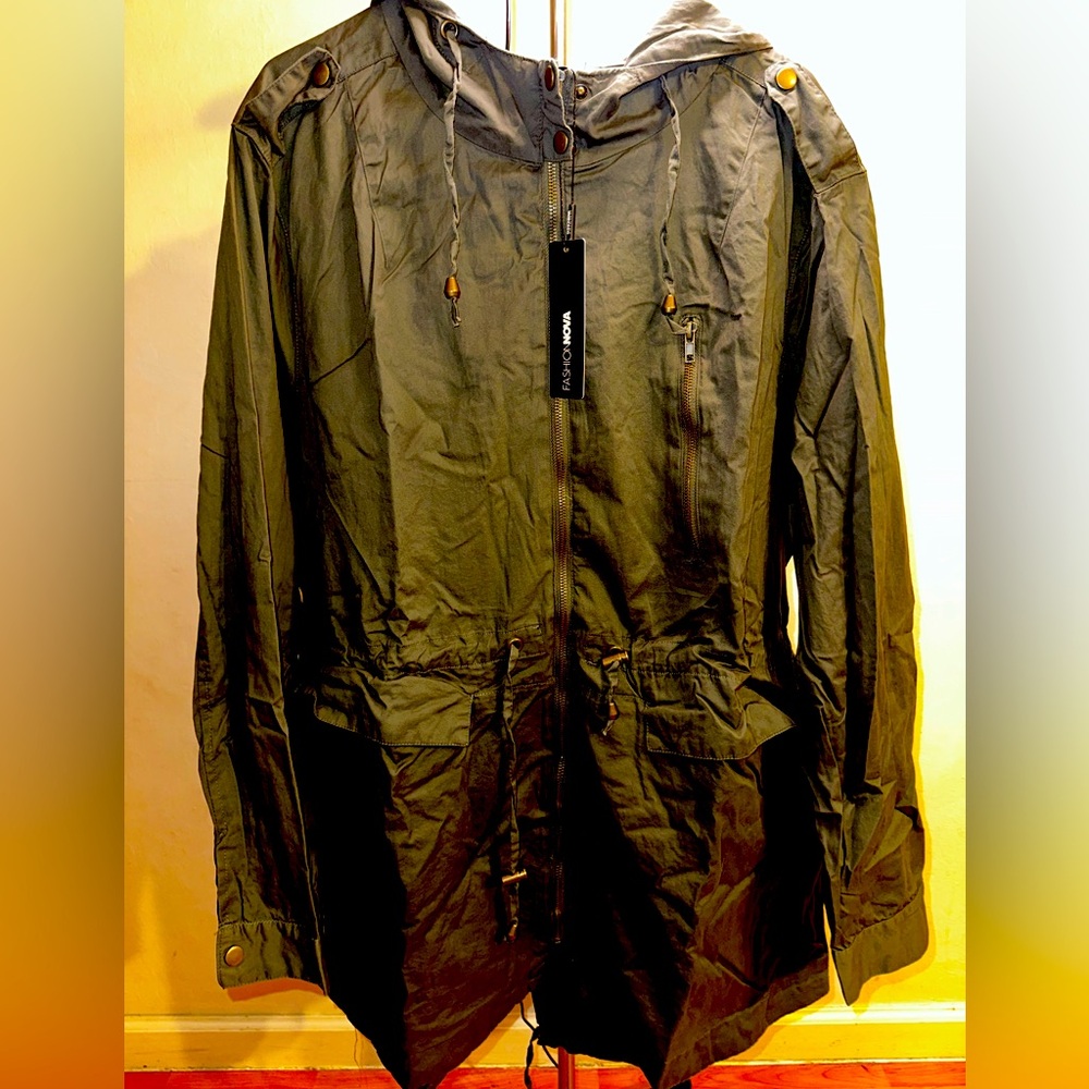 Fashionnova anorak Wanderer Jacket - Olive